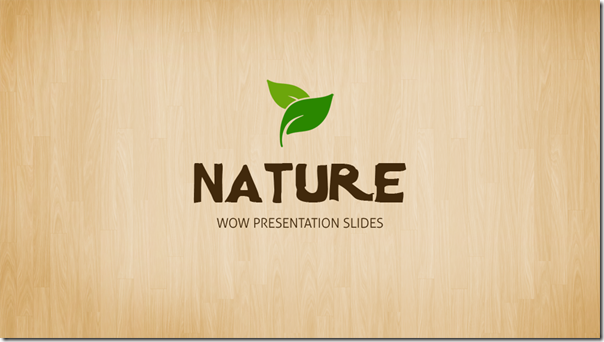 Nature - WOW Presentation Template
